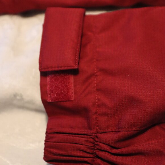 Men's Chaps Burgundy Golf Wind Shirt Removable Sleeves Large - Picture 11 of 15